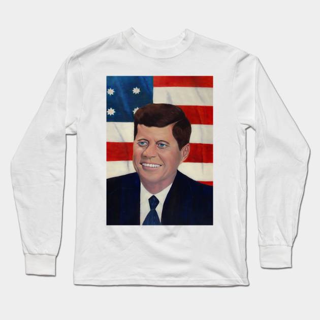 Kennedy Long Sleeve T-Shirt by DarkFeather